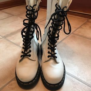 White Dr. Martens